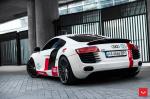 Audi R8 V10 on Vossen Wheels (VFS4) 2017 года